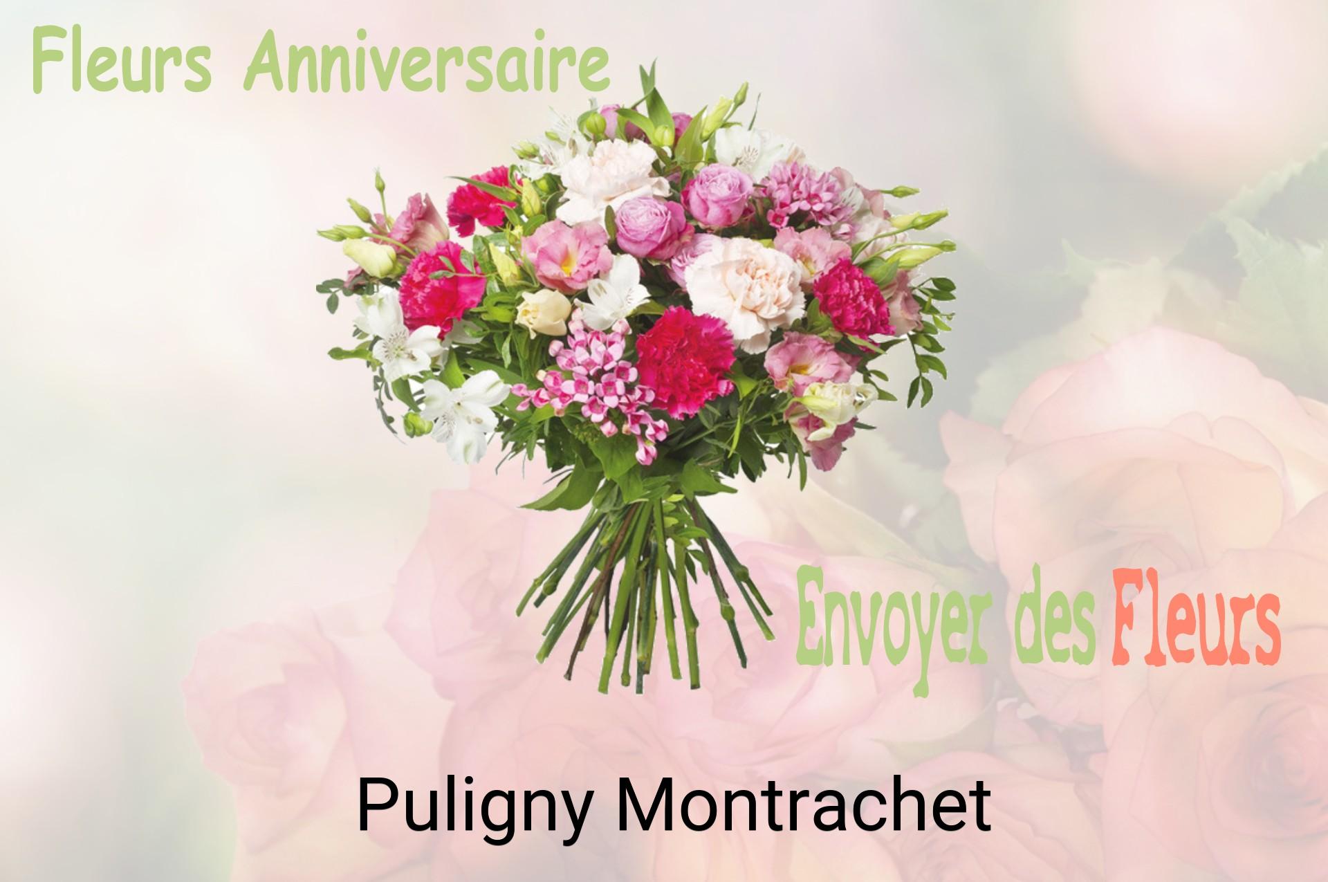 Bouquet de fleurs d’anniversaire livré à Puligny-Montrachet