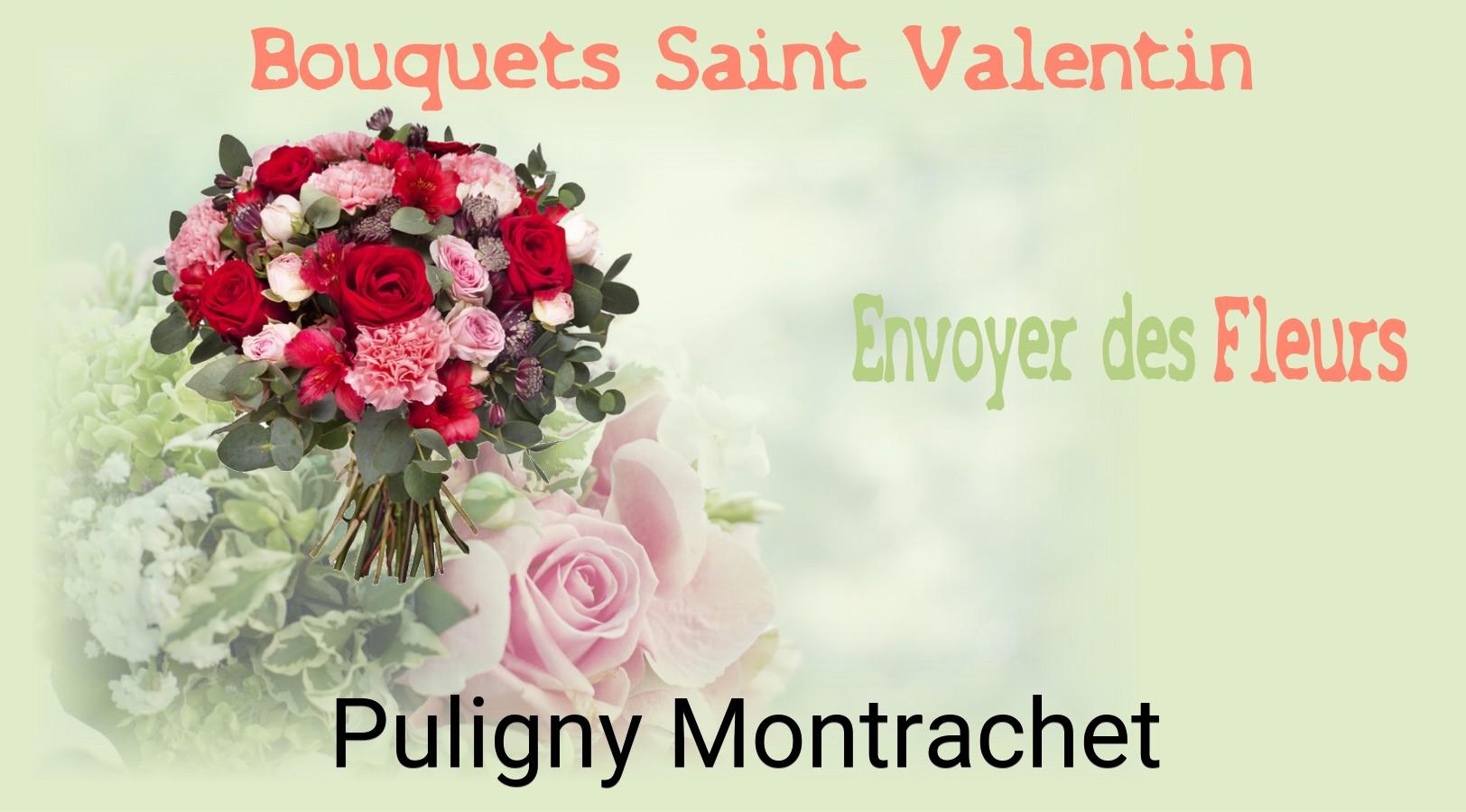 Roses de Saint-Valentin livrées à Puligny-Montrachet